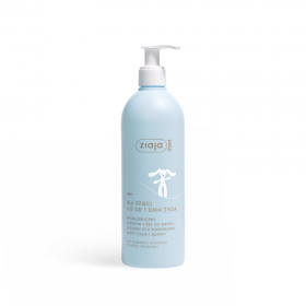 hipoalergiczny szampon + żel do kąpieli łagodny dla mikrobiomu skóry ciała i głowy